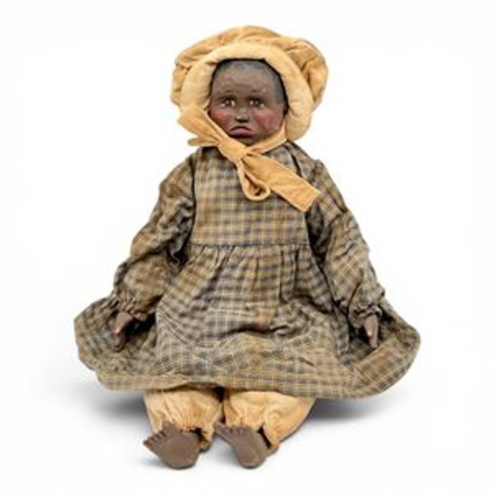 Maynard Arnett Country Store 18" Handmade Folk Art Doll ‘Bessie’ | No. 80/100